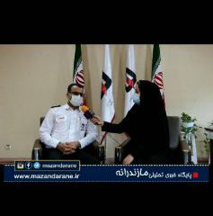 مراسم گرامیداشت مقام آتش‌نشان در آمل برگزار شد