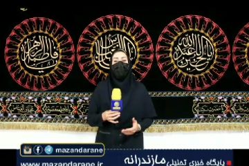 عزاداری شب هشتم محرم الحرام در طایفه سنگچال شهرستان آمل