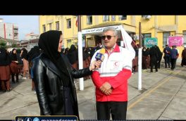 بیست و چهارمین مانور سراسری زلزله و ایمنی در آمل برگزار شد