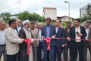 افتتاح تصفیه خانه مرکزی شهرک صنعتی امامزاده عبداله (ع) ، شرکت مهد کالا و قند کاترین در آمل