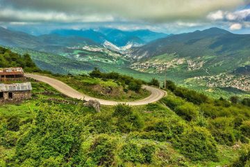 گوشه ای از زیبایی های چلاو آمل با نوای چوپان خوش صدای روستای زرخونی