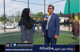صحبت های مهم علی بابایی کارنامی آخرین وضعیت مجموعه ورزشی ماهفروجک ساری