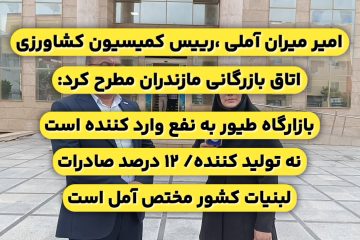 بازارگاه طیور به نفع وارد کننده است نه تولید کننده/ ۱۲ درصد صادرات لبنیات کشور مختص آمل است
