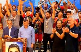 باشگاه شیر خدا آمل قهرمان لیگ کشتی آزاد نوجوانان استان مازندران شد