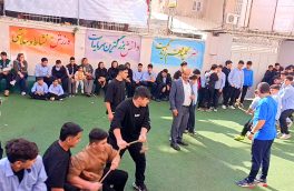 جشن روز دانش آموز در دبیرستان غیردولتی پسرانه آفرینش باشکوه برگزار شد