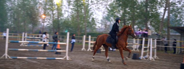 چهاردهمین رویداد پرش با اسب مازندران در باشگاه آریان آمل