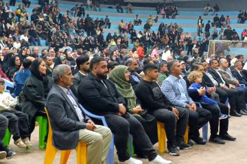 تجلیل شکوهمندانه از رضا حسن پور ملی پوش فوق سنگین وزنه‌برداری ایران در فریدونکنار