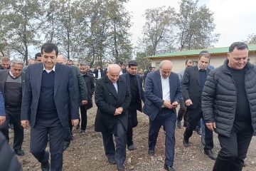 وزیر ورزش: ورزشگاه کاله قابلیت میزبانی رویدادهای بین المللی را دارد/ بهمن سلیمانی: با اجاره ۳۰ ساله ی زمین و تمدید متناسب با عمر سازه موافقیم/ محمد جواد فانی: برای تکمیل فاز دوم به ۹۵۶ میلیارد تومان نیاز است