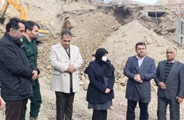 افتتاح و کلنگ زنی چند پروژه بزرگ و کلیدی عمرانی در شهر گزنک لاریجان