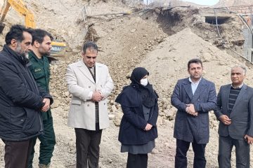 افتتاح و کلنگ زنی چند پروژه بزرگ و کلیدی عمرانی در شهر گزنک لاریجان