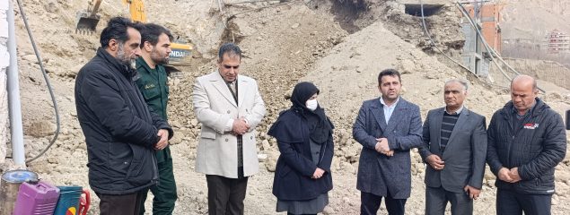 افتتاح و کلنگ زنی چند پروژه بزرگ و کلیدی عمرانی در شهر گزنک لاریجان