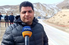 افتتاح پروژه آسفالت معابر روستای آبگرم لاریجان به طول ۳.۶ کیلومتر 