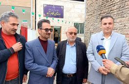 نخستین اورژانس ۱۱۵ و ساختمان دهیاری نوساز در روستای نظام‌آباد دشت سر آمل افتتاح شد