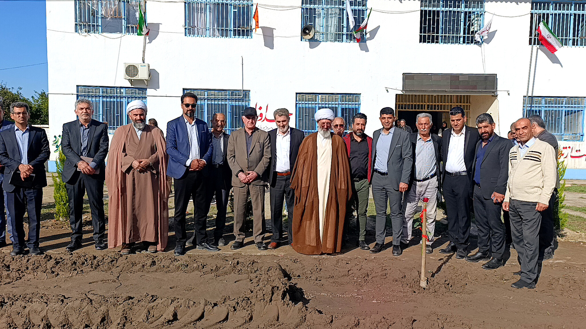 آیین افتتاح سه پروژه بزرگ آموزشی و ورزشی در هنرستان محمد جواد امیری پاشکلا