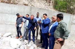 جدیت و همدلی فرماندار و نماینده آمل برای مهار دومین رودخانه وحشی دنیا در روستای گزانه