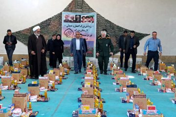 چهاردهمین مرحله رزمایش احسان و همدلی در لاریجان با اعتباری بالغ بر ۵ میلیارد ریال 