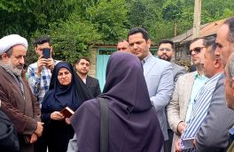 بررسی میدانی مشکلات و حل مطالبات مردم روستاهای چلاو با حضور فرماندار و نماینده مردم آمل 