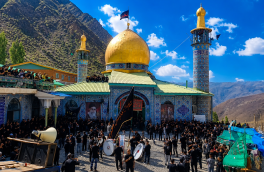 کلا میزبان عاشقان اباعبدالله در تاسوعا و عاشورای حسینی/ جلوه‌ای ماندگار از عزاداری مردم روستای چل در امامزاده روستای کلا