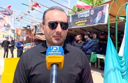 ۲۰ غرفه برای بدرقه زائران آقای شهید ایران در مسیر طریق الرضا برپا شد